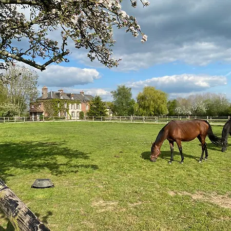 La Longere Du Haras Lägenhet Manerbe